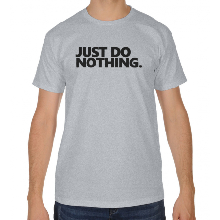 Blogerska koszulka męska Just do nothing